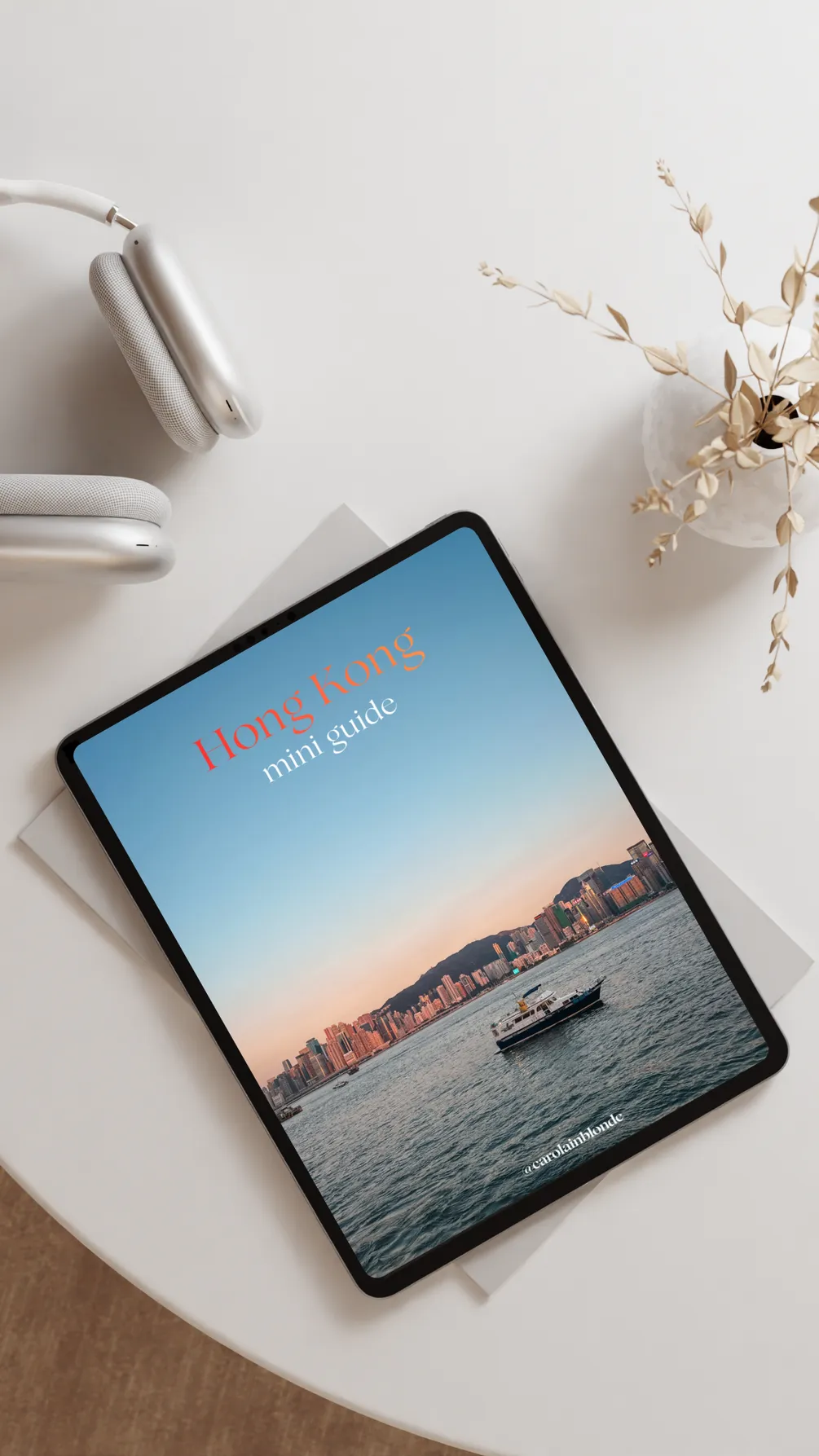 Portada de la Mini guía de Hong Kong