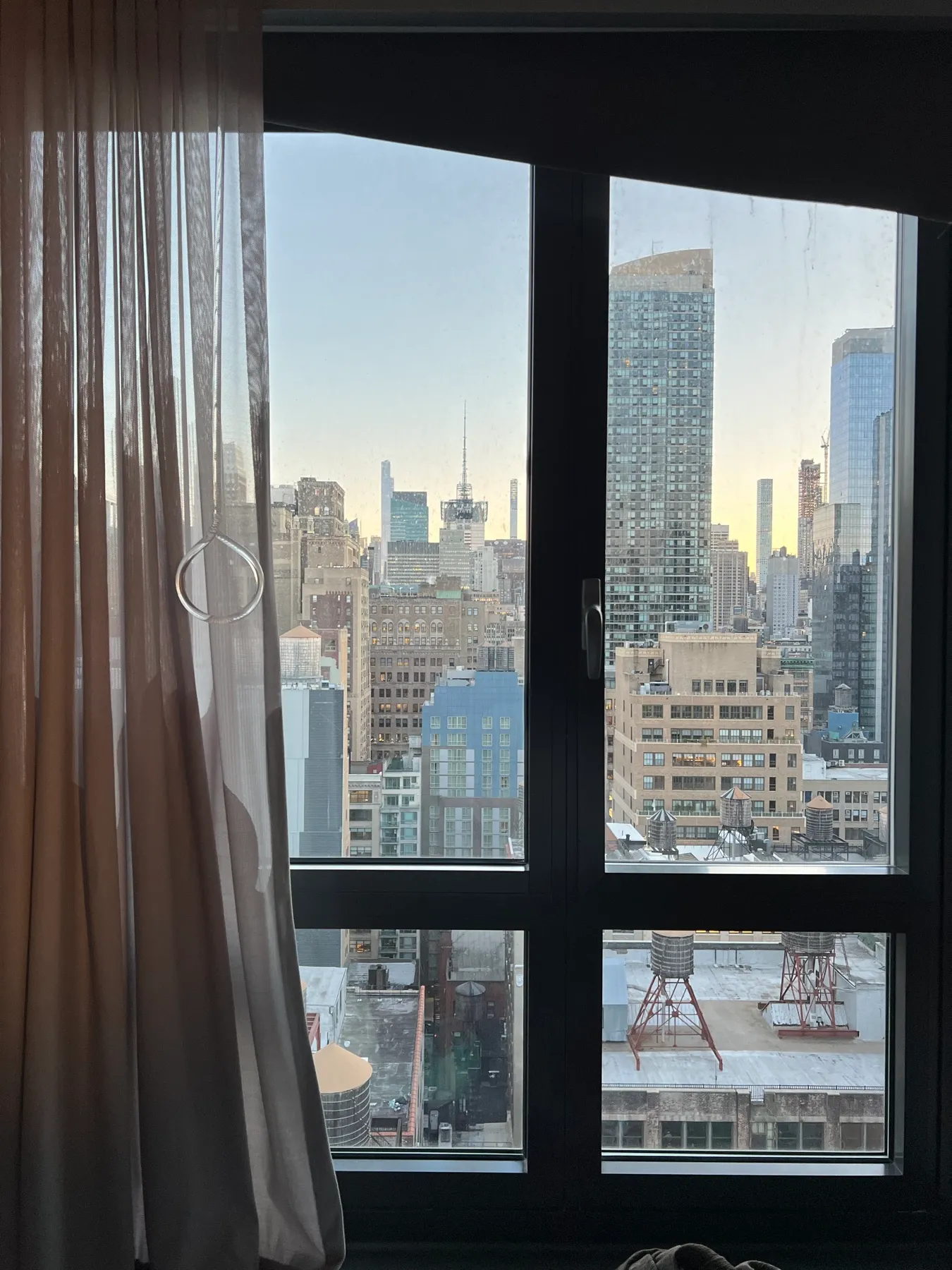 Vistas de Manhattan desde la habitación del SpringHill Suites Chelsea