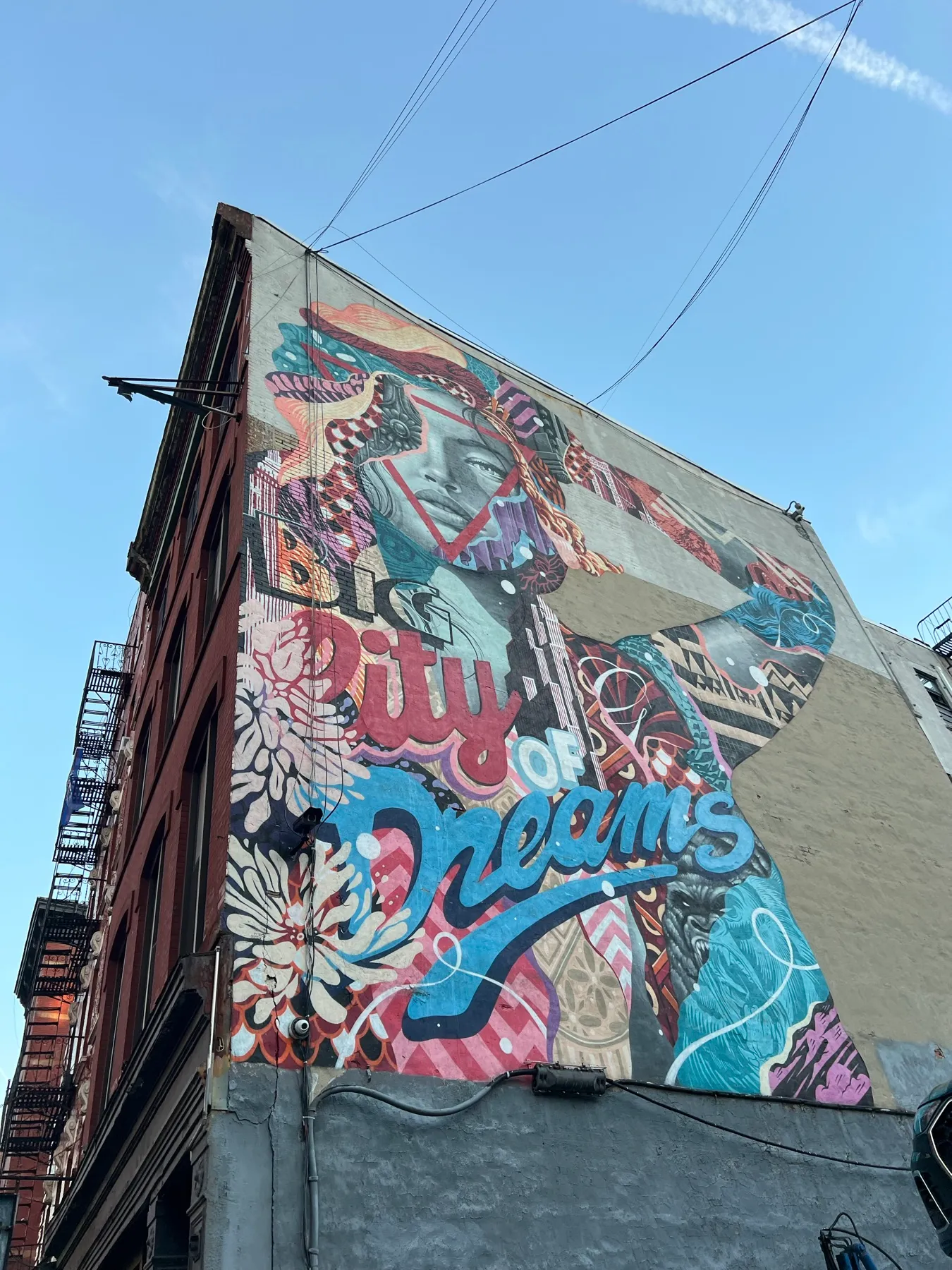 Mural City of Dreams en Little Italy