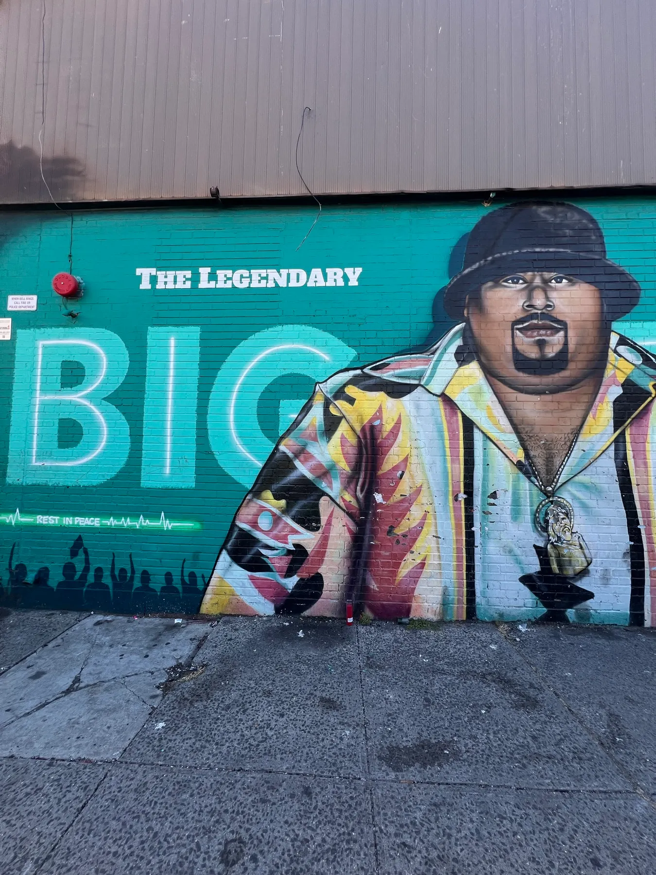 Mural de The Notorious B.I.G. en Brooklyn