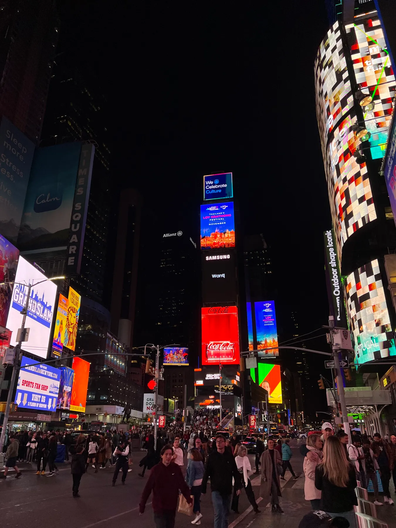 Times Square de noche